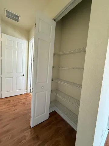 a view of empty room