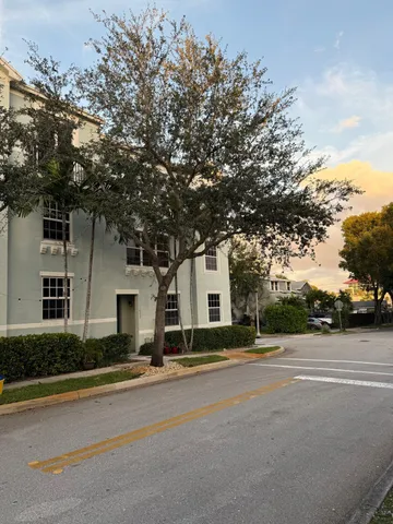 a view of a street with house