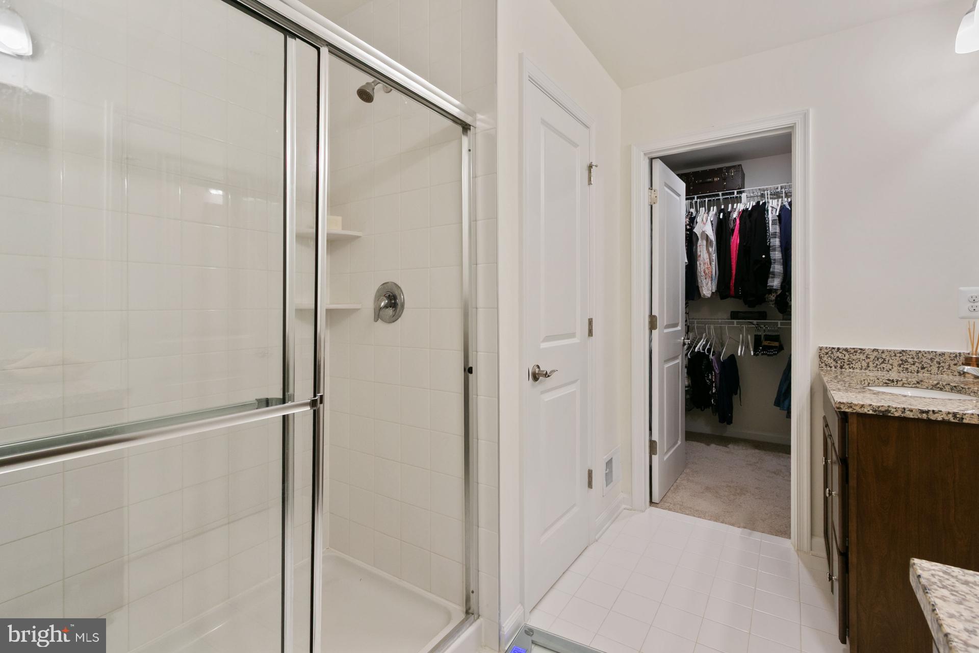 340 Shipyard Drive Cambridge, MD 21613 - Photo 27 of 35 a bathroom with a shower and a fireplace