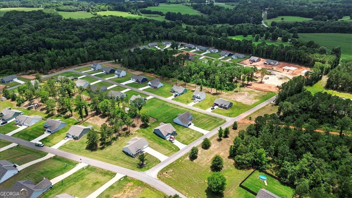166 Rachel Lane Hartwell, GA 30643 - Photo 45 of 51 an aerial view of a house with a yard