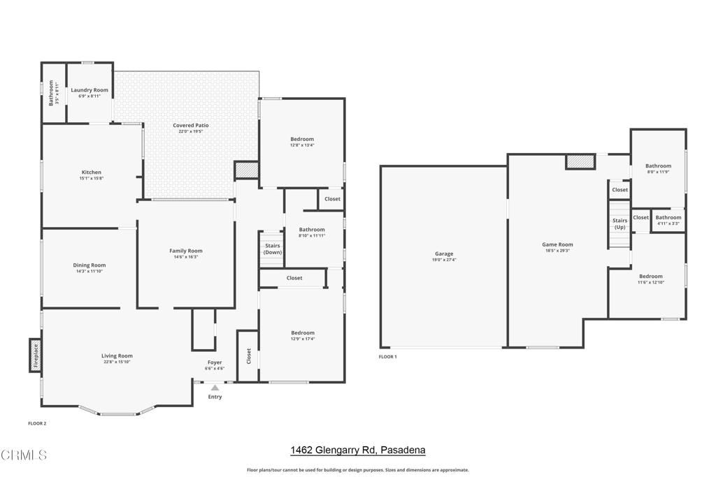 1462 Glengarry Road Pasadena, CA 91105 - Photo 57 of 57 a picture of a bathroom with a shower