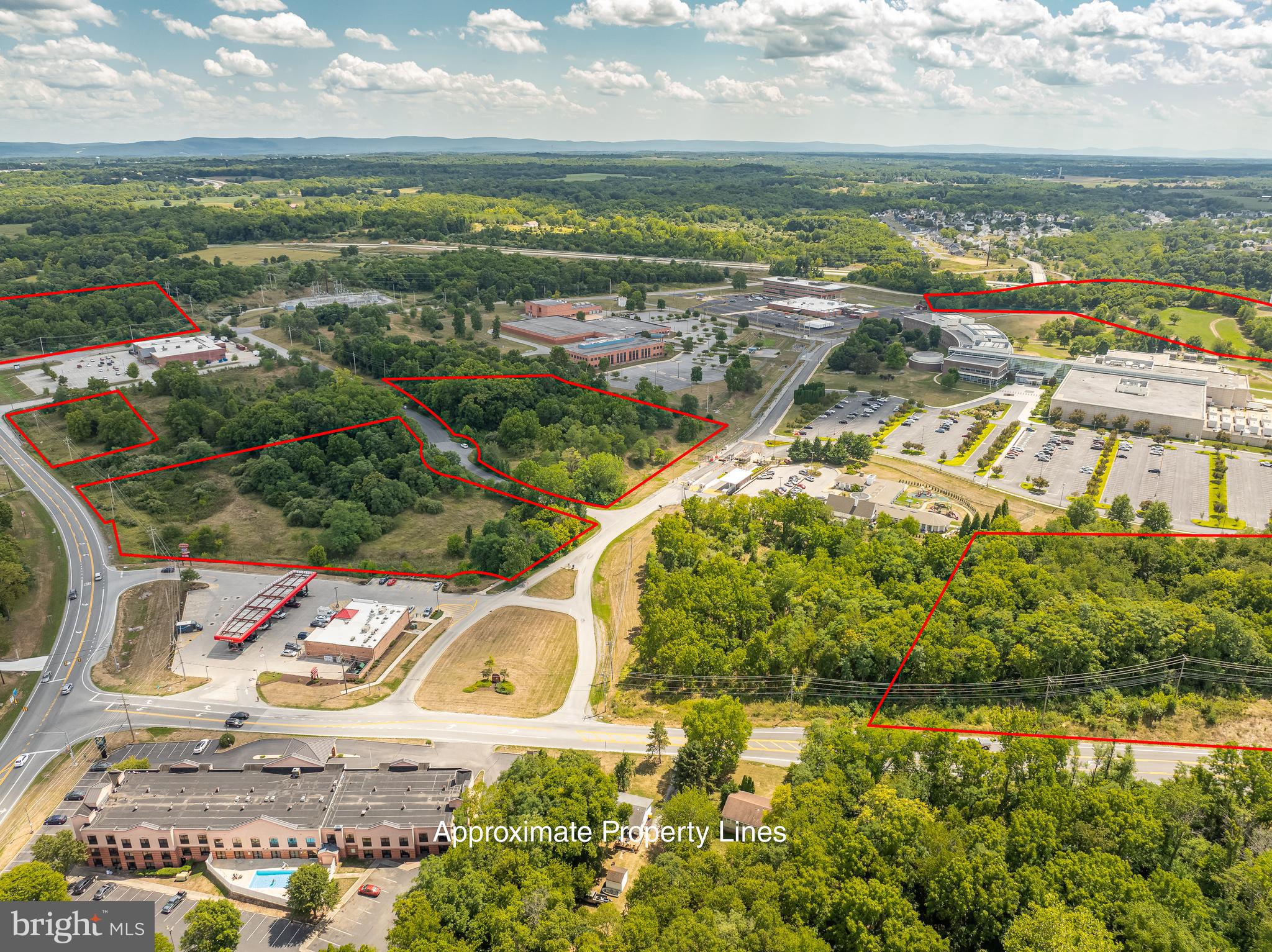 Charles Town Road Kearneysville, WV 25430 - Photo 3 of 3 an aerial view of residential houses with outdoor space
