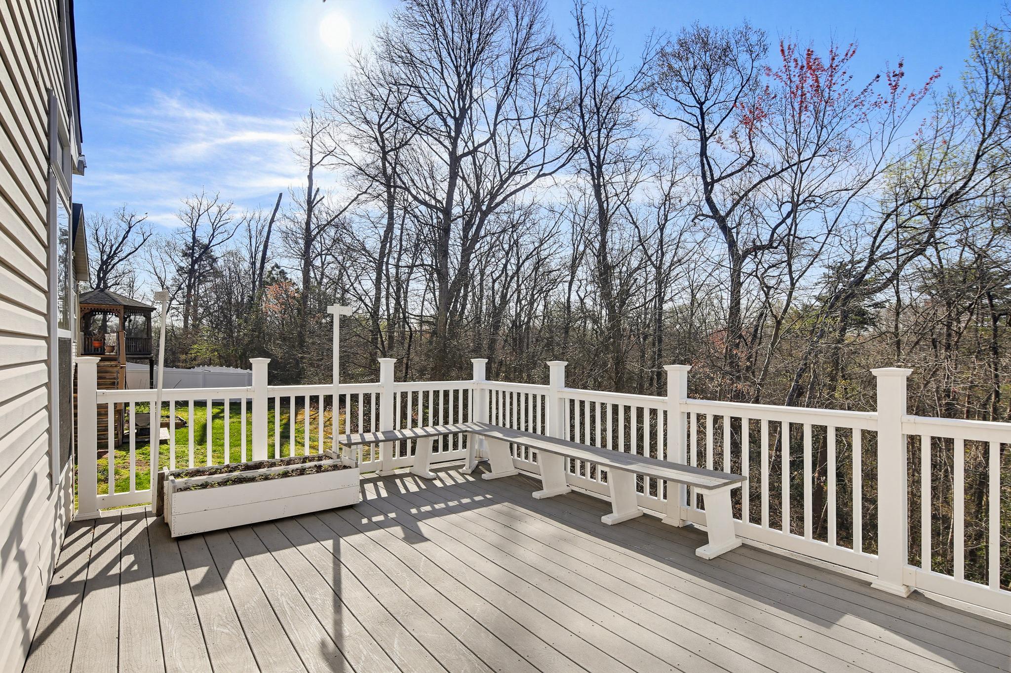 14603 Farnham Lane Laurel, MD 20707 - Photo 25 of 51 Composite back deck with built-in bench