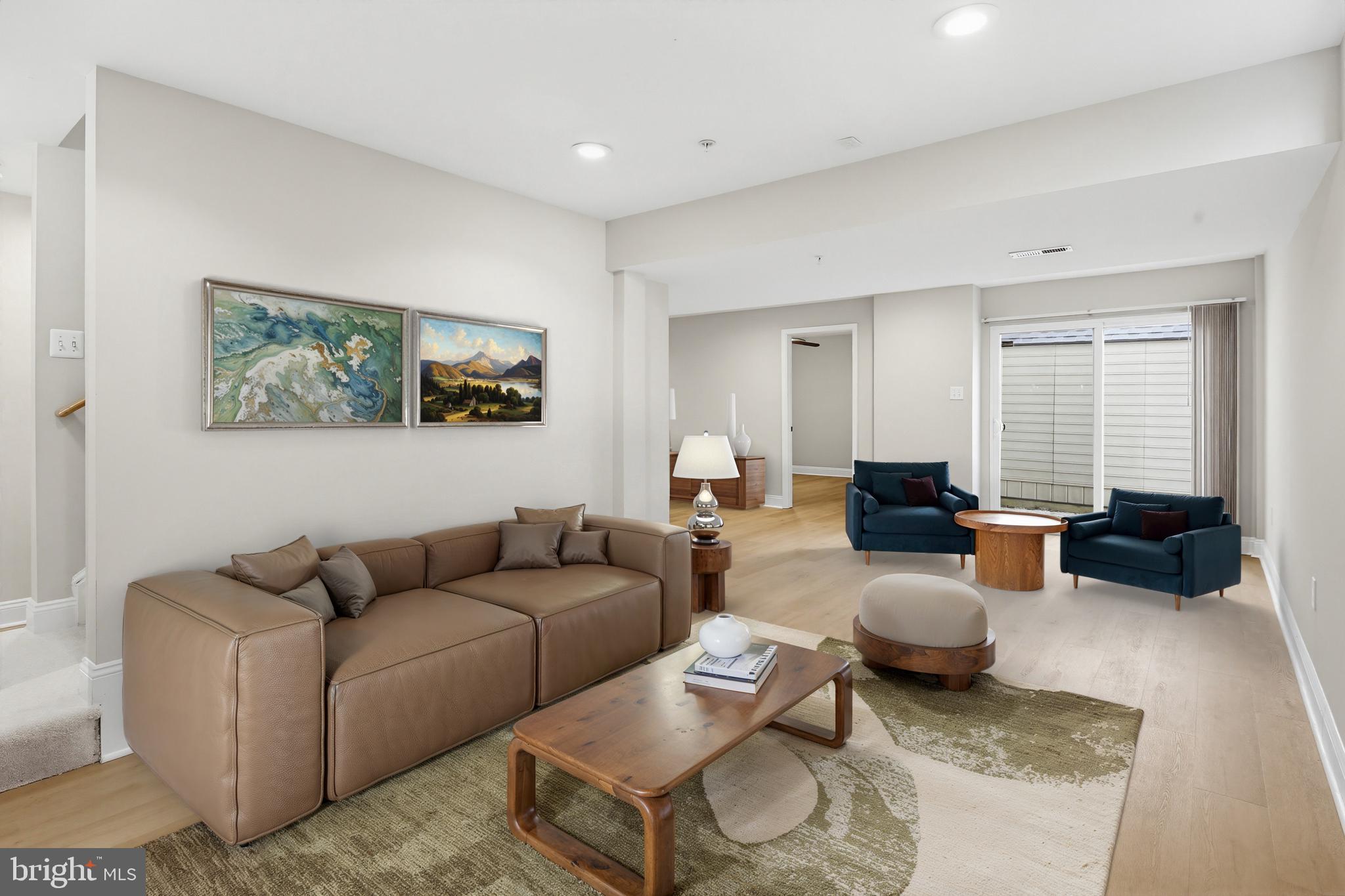 14603 Farnham Lane Laurel, MD 20707 - Photo 41 of 51 Virtually Staged- Lower Level Rec Rm