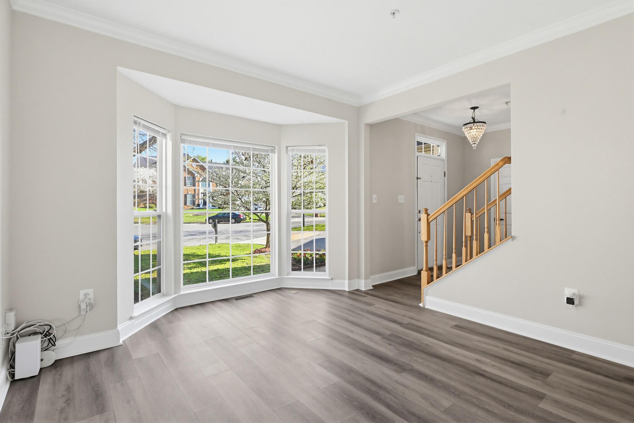 14603 Farnham Lane Laurel, MD 20707 - Photo 9 of 51 Bright and airy living room w/ large bay window