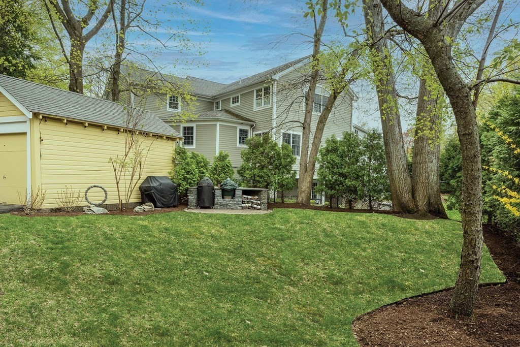 170 Oliver Road Newton, MA 02468 - Photo 12 of 13 a front view of a house with a yard