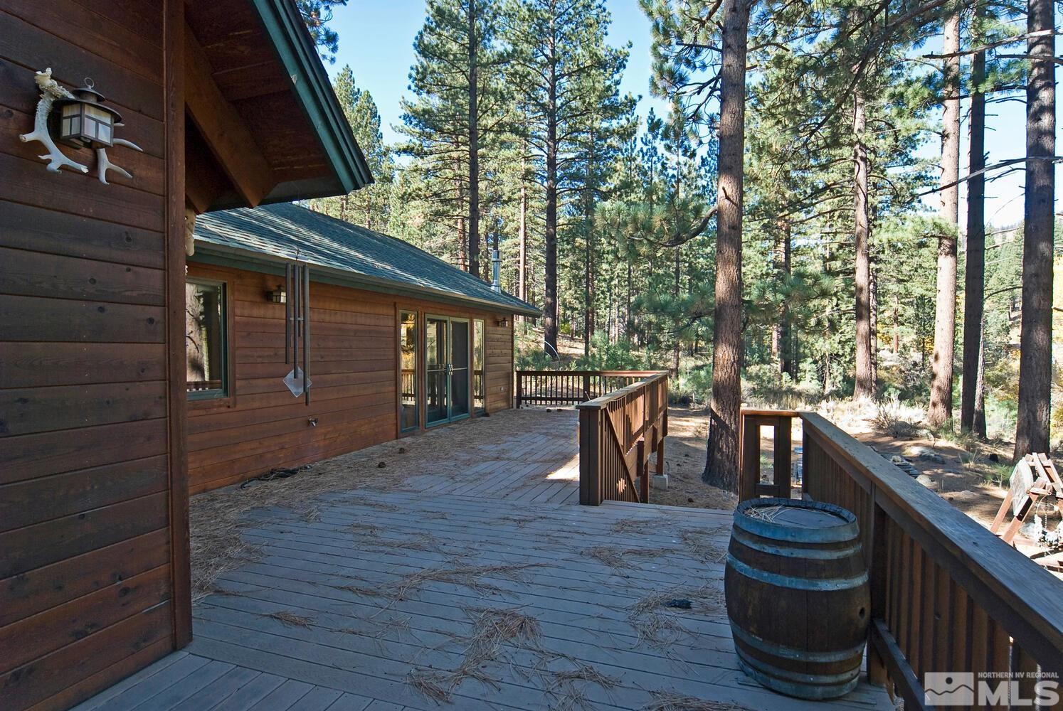 125 Pleasant Valley Road Markleeville, CA 96120 - Photo 5 of 36 a view of outdoor space and deck
