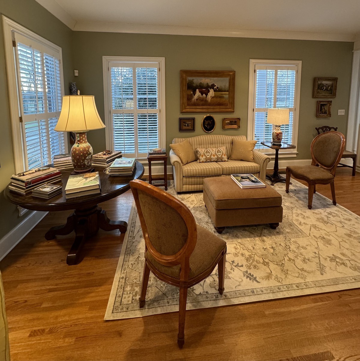 3062 Lower River Road Southeast Decatur, AL 35603 - Photo 16 of 70 a living room with furniture and a fireplace