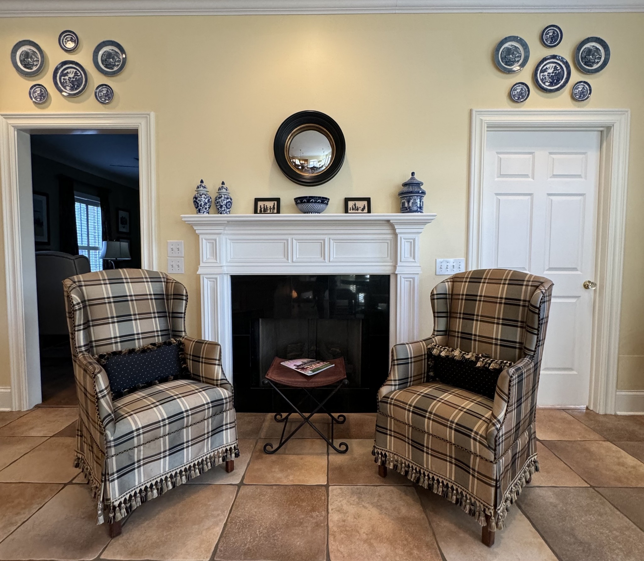 3062 Lower River Road Southeast Decatur, AL 35603 - Photo 35 of 70 a living room with furniture and a fireplace