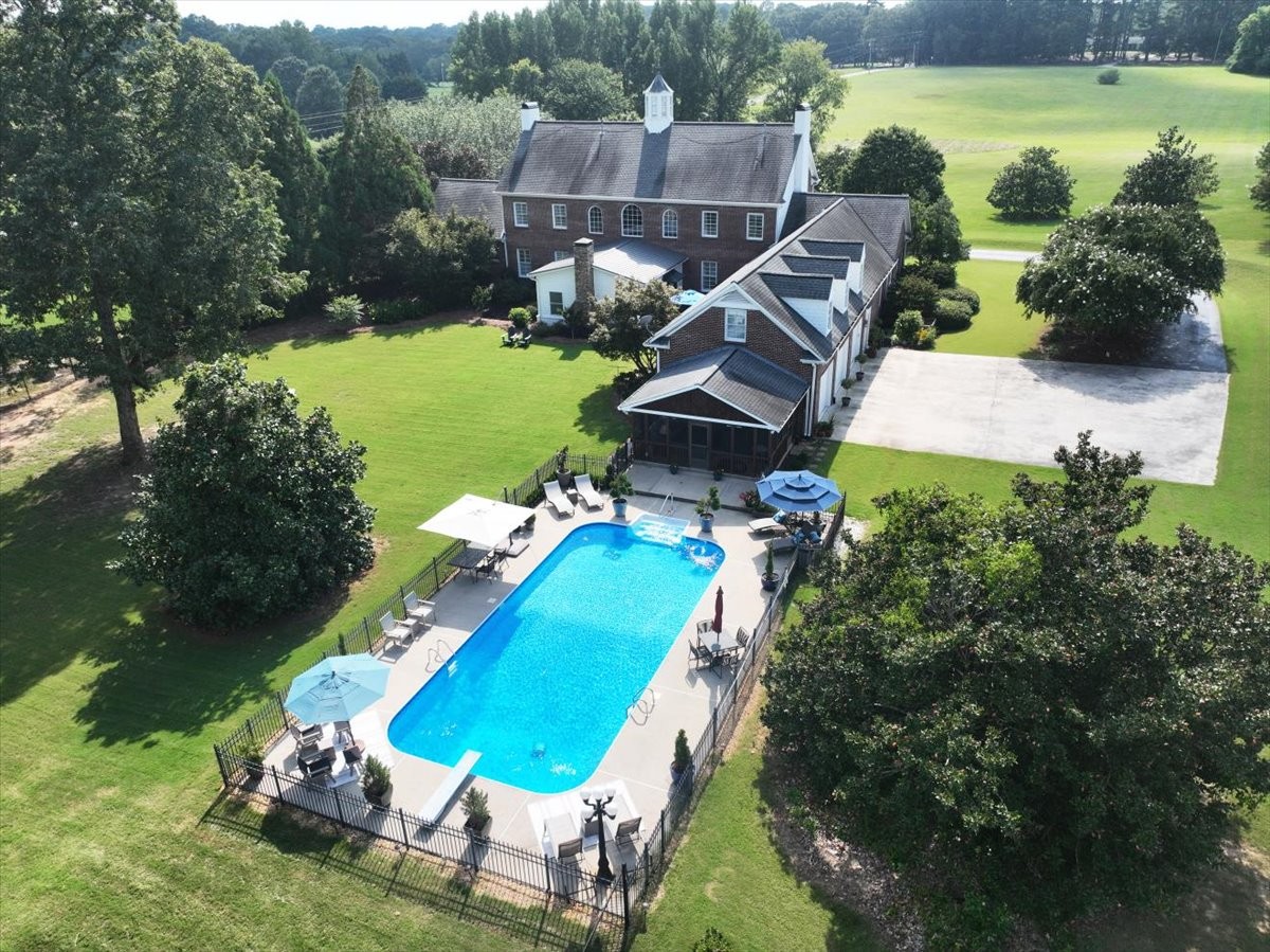 3062 Lower River Road Southeast Decatur, AL 35603 - Photo 4 of 70 an aerial view of a house having yard