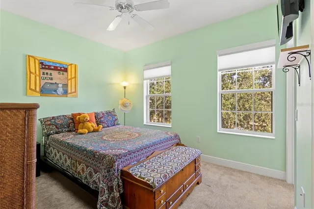 a view of a city with a lake view