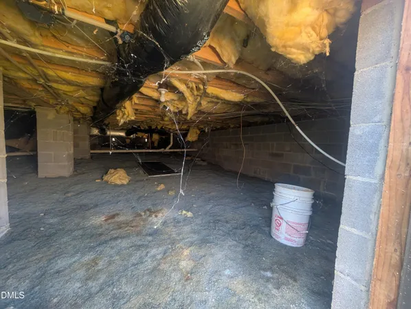 a view of basement