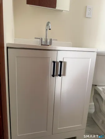 a close view of bathroom