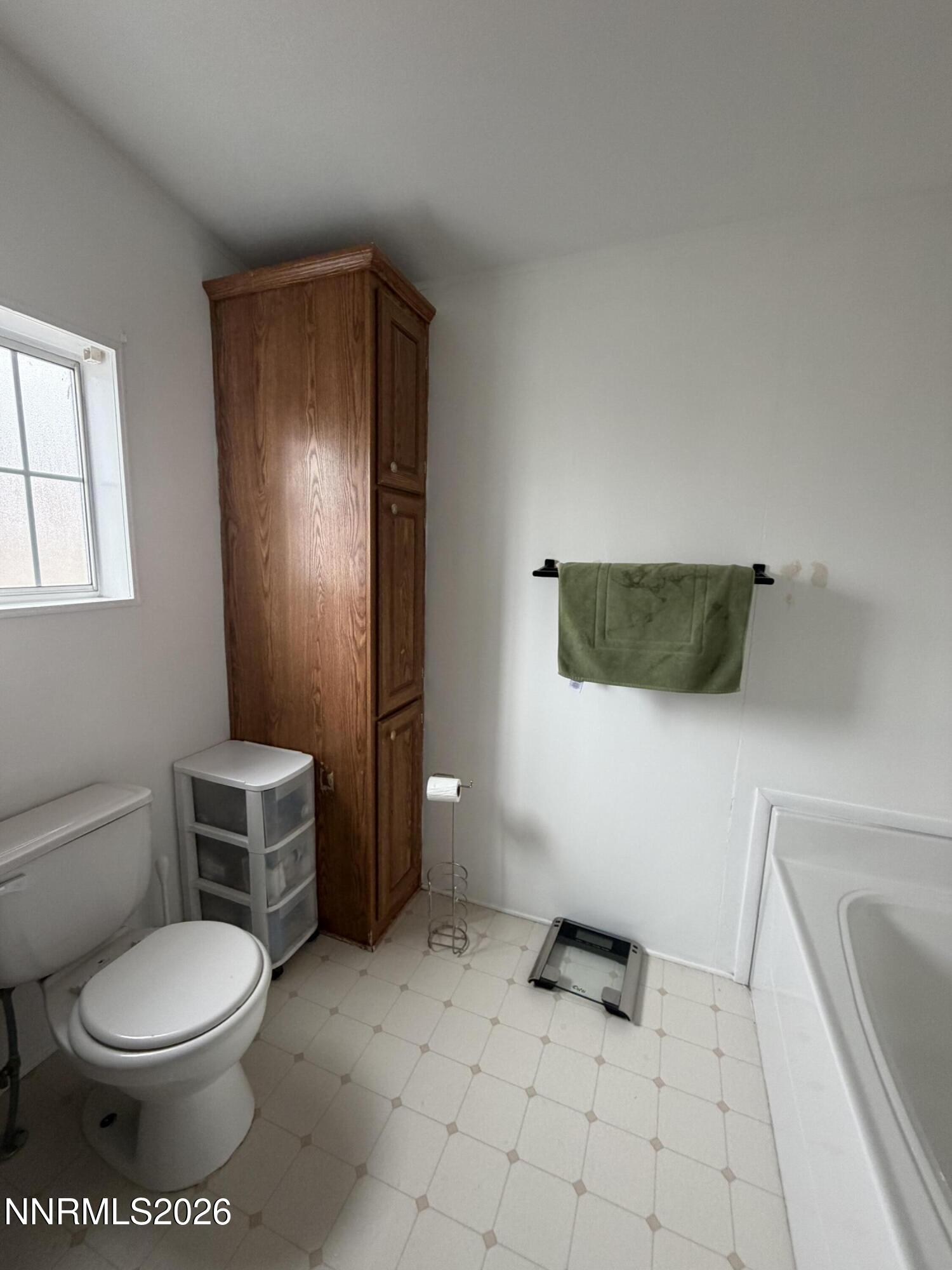 3920 Sandstone Drive Topaz Ranch Estates, NV 89444 - Photo 13 of 20 a bathroom with a toilet and a mirror