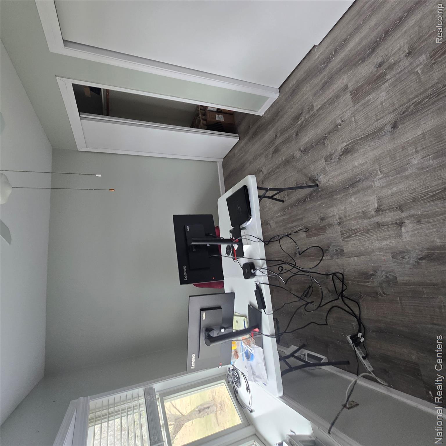 13477 South Horrell Road Fenton, MI 48430 - Photo 13 of 30 Office with wood finished floors and a ceiling fan