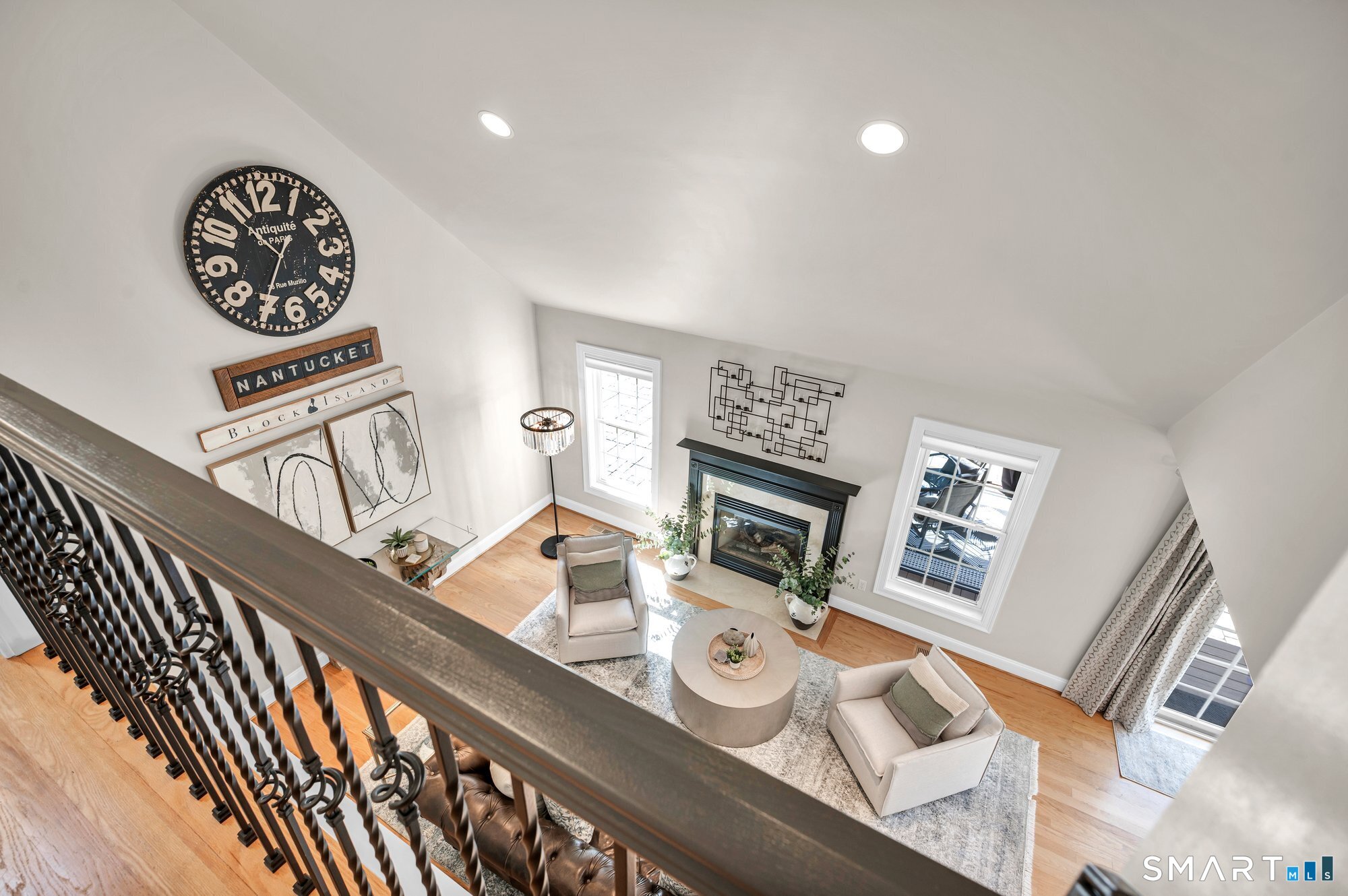 11 Grimes Road Rocky Hill, CT 06067 - Photo 22 of 40 Upstairs hallway overlooking living room