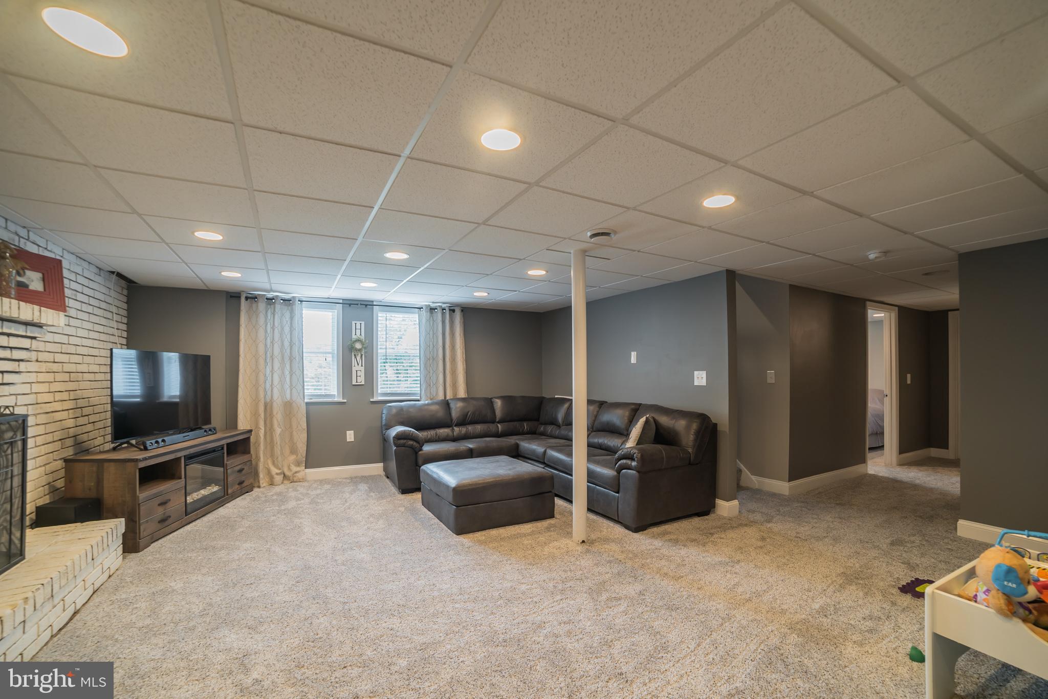 13007 Harford Road Hydes, MD 21082 - Photo 22 of 36 Family Room-New Carpet & Wood Bur
