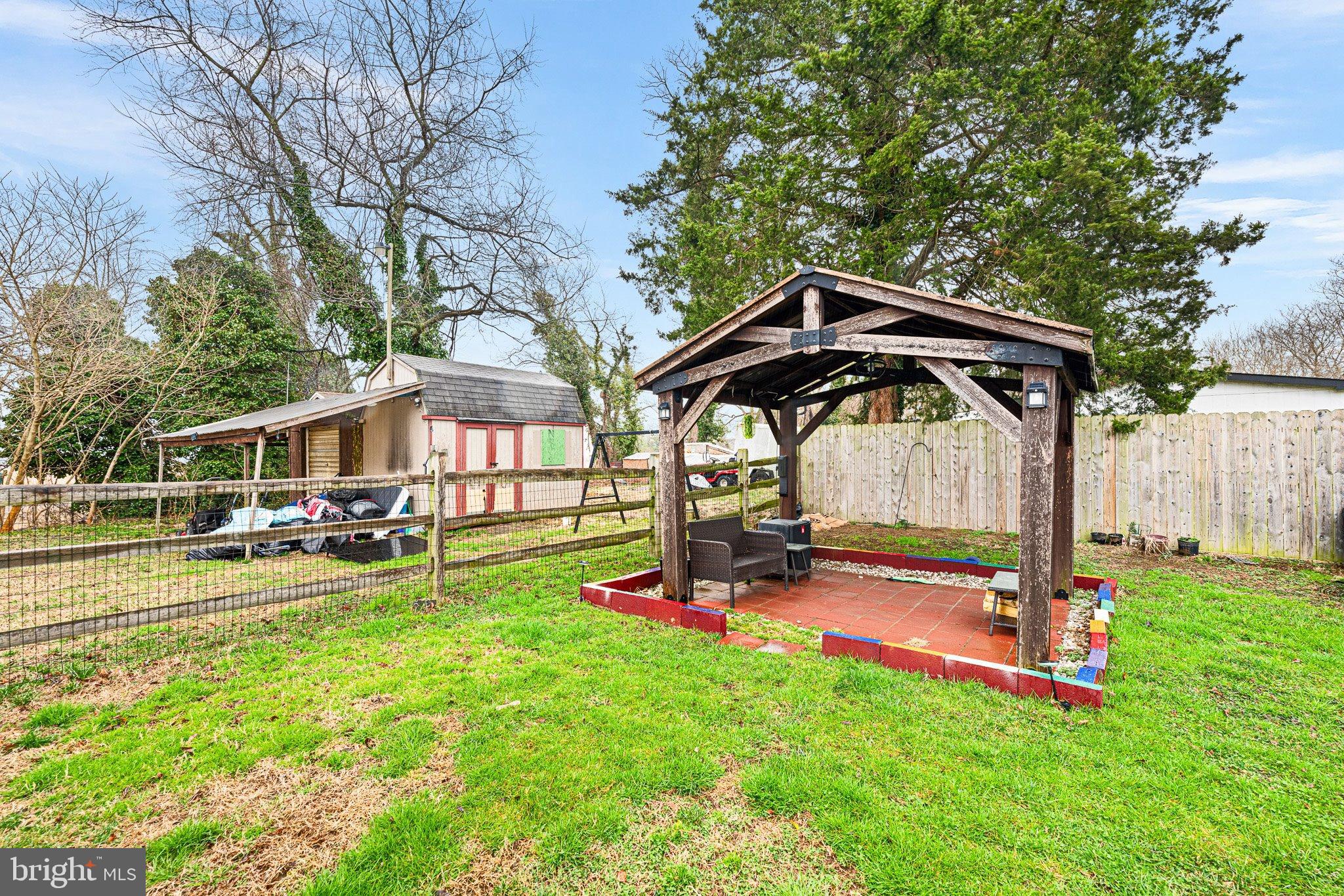 1650 Cypress Branch Road Magnolia, DE 19962 - Photo 32 of 35 Charming outdoor retreat with shaded gazebo.