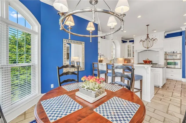 a outdoor space with furniture