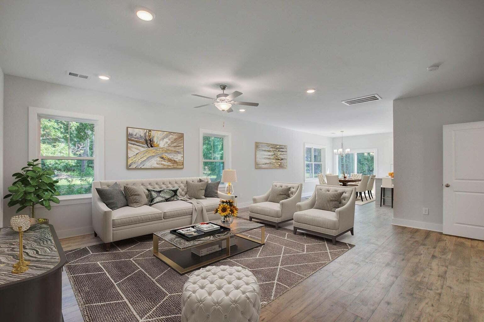 1232 Alston Dingle Road Awendaw, SC 29429 - Photo 28 of 28 Open Floor Plan