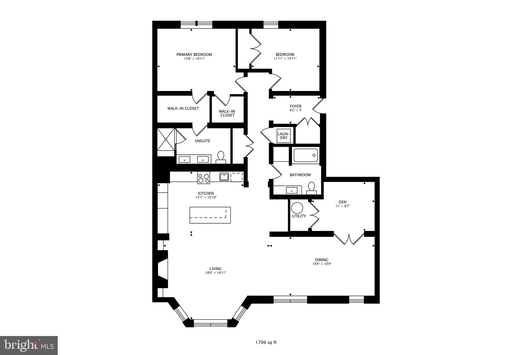 2122 N Street Northwest, Unit 5 Washington, DC 20037 - Photo 24 of 38 a picture of floor plan