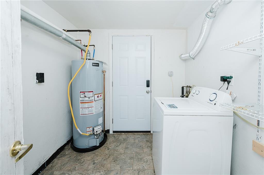 191 Bear Creek Road Sarver, PA 16055 - Photo 19 of 25 a utility room with dryer and washer