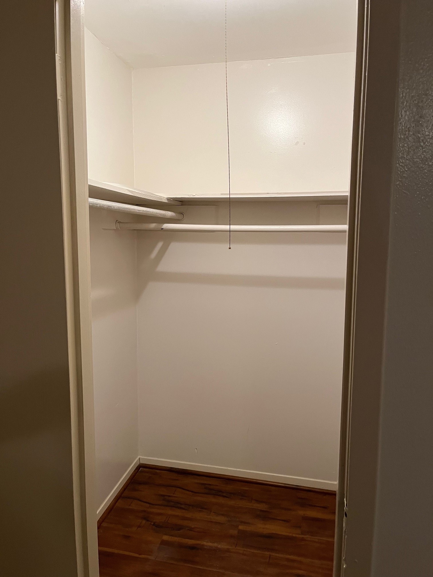 3938 West Alabama Street, Unit 12 Houston, TX 77027 - Photo 21 of 25 Additional walk-in closet with built-in shelving, hanging space & wood-look flooring.