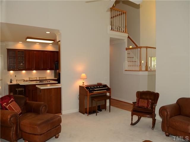 View of Entry from Family Room