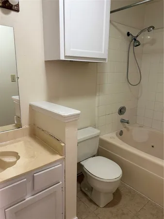 a view of a room with an empty space