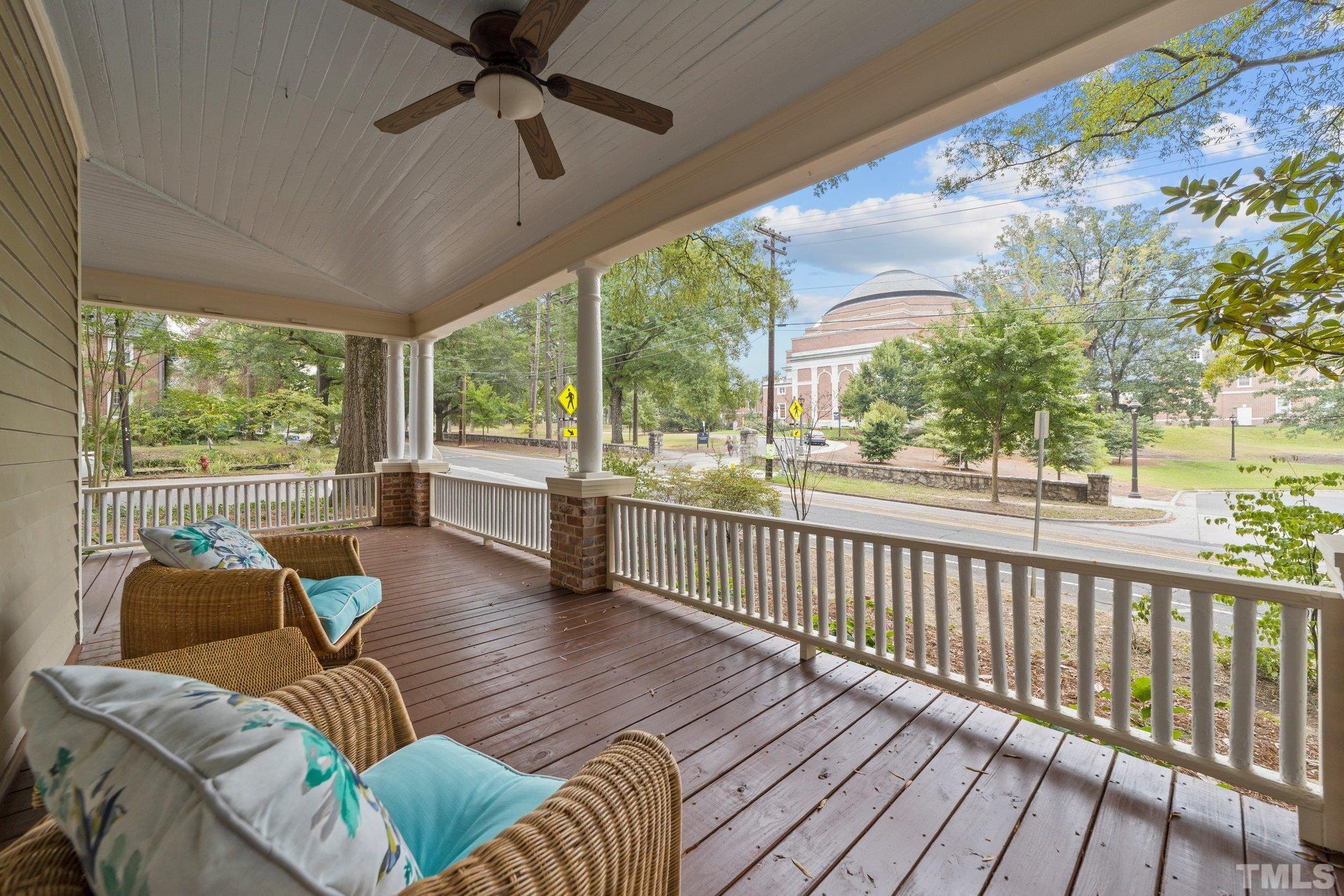 801 Onslow Street Durham, NC 27705 - Photo 5 of 30 a view of a porch with furniture