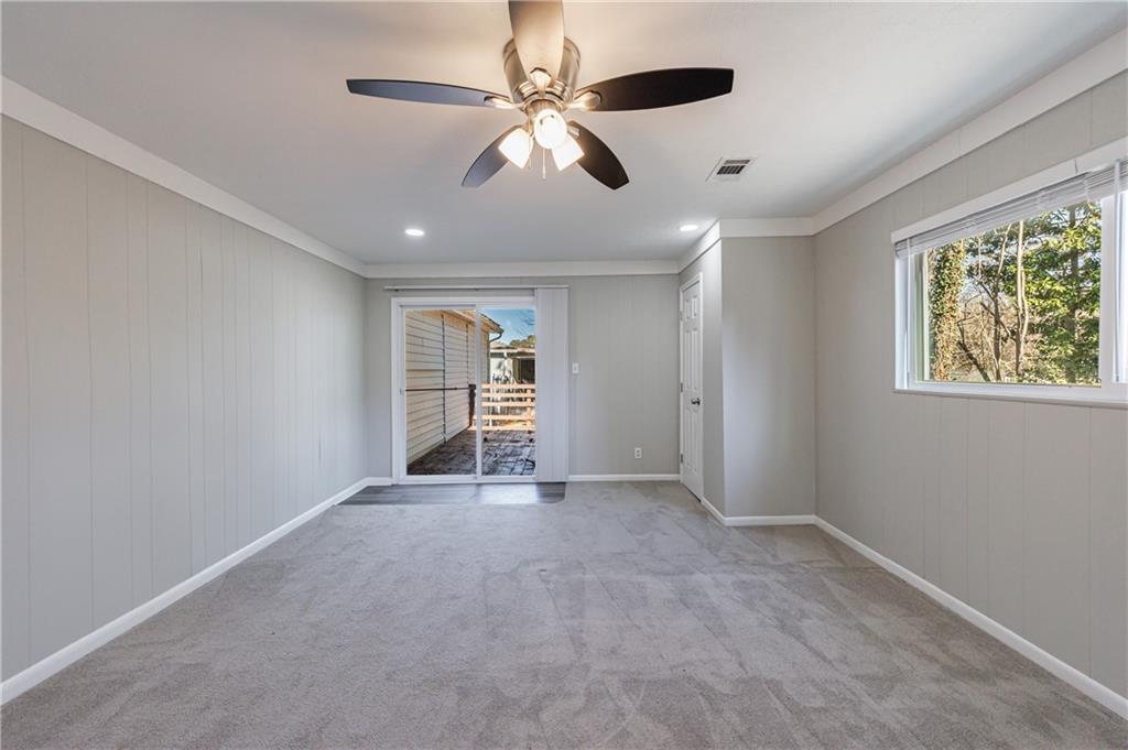 779 Amber Place Northwest Atlanta, GA 30331 - Photo 20 of 35 a view of an empty room with a window