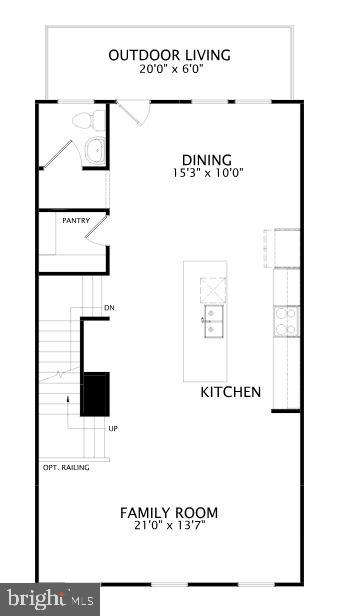 10165 Queens Way Manassas, VA 20110 - Photo 26 of 27 MAIN LEVEL FLOORPLAN