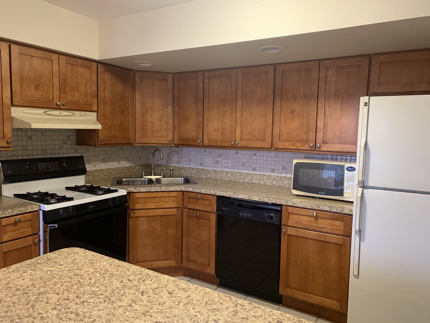 7755 South Roberts Road, Unit 2 Bridgeview, IL 60455 - Photo 5 of 13 a kitchen with a sink stove and refrigerator