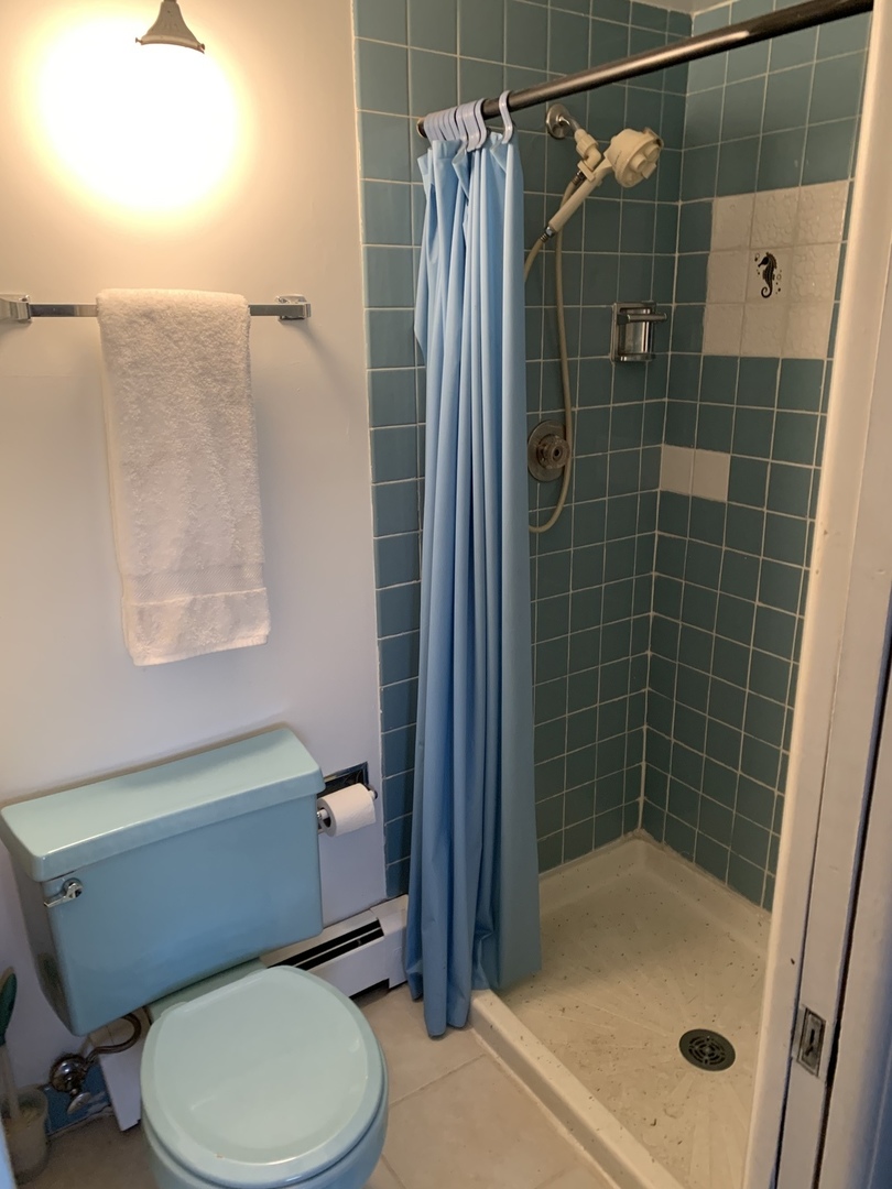 7755 South Roberts Road, Unit 2 Bridgeview, IL 60455 - Photo 10 of 13 a bathroom with a toilet and shower