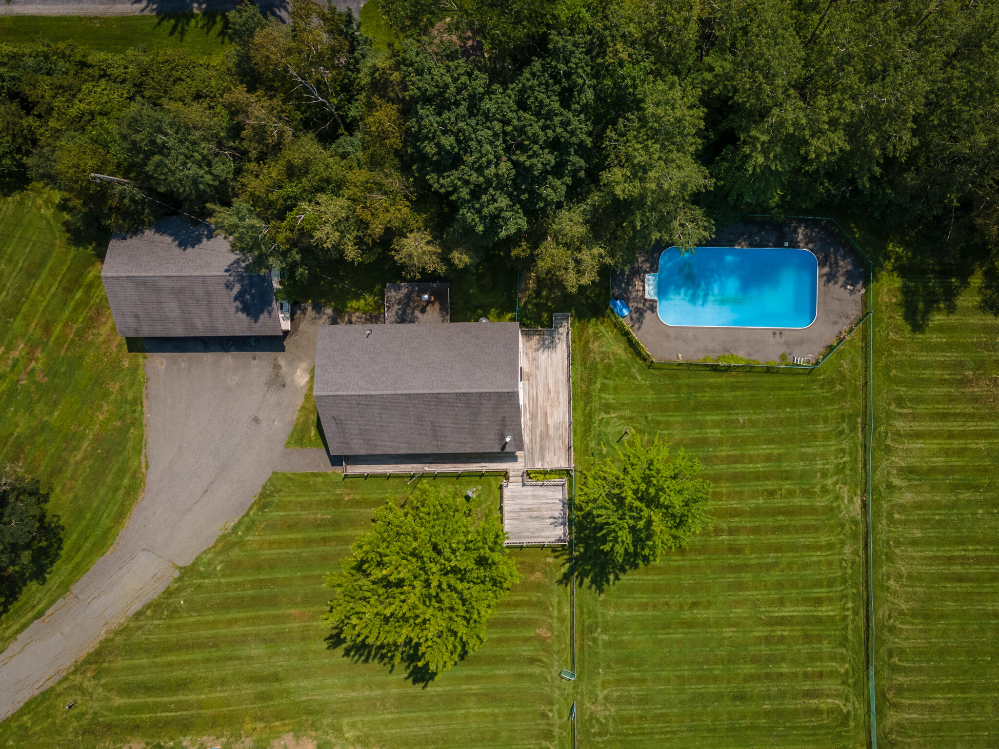 334 Hudson Road Glenburn, ME 04401 - Photo 11 of 50 Aerial overview...
