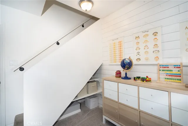 a kitchen with a cabinets and sink