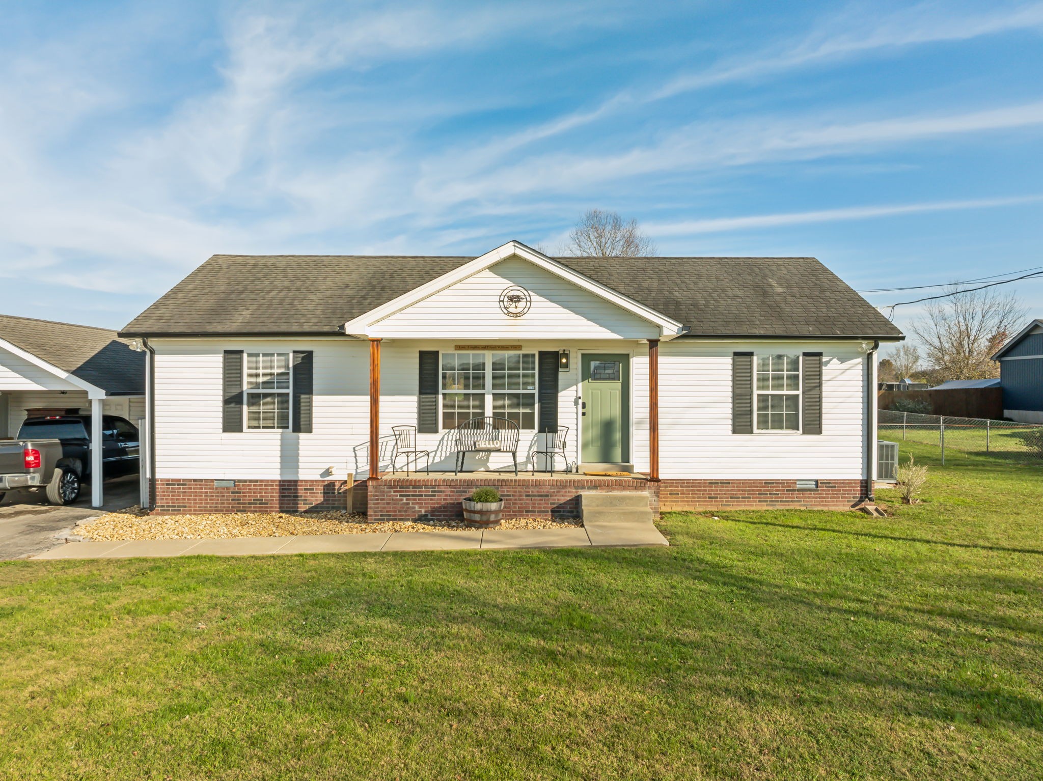 1055 Anderton Road Bell Buckle, TN 37020 - Photo 1 of 51 a front view of a house with a yard
