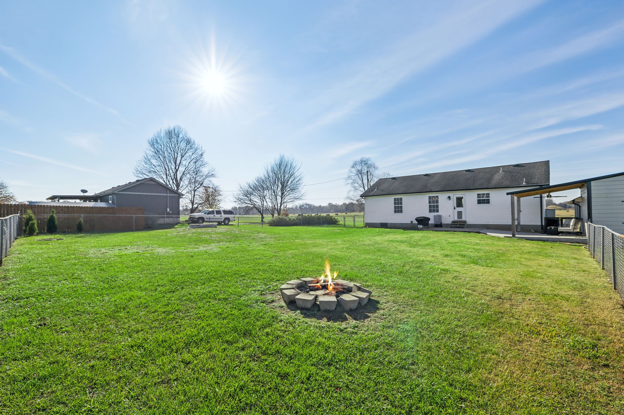 1055 Anderton Road Bell Buckle, TN 37020 - Photo 34 of 51 a view of a house with backyard and garden