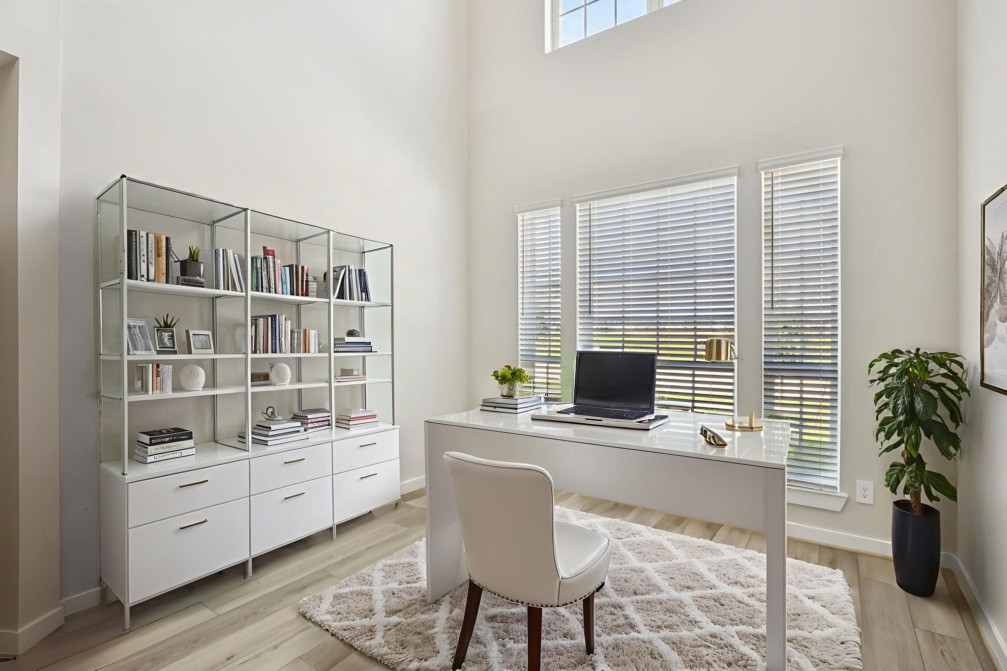 2843 Dark Lantern Drive Rosenberg, TX 77471 - Photo 22 of 49 a view of a workspace with furniture and a flat screen tv