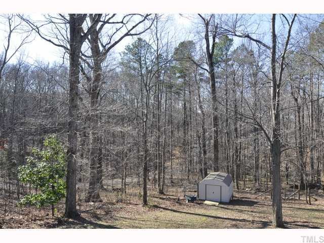 12517 Old Creedmoor Road Raleigh, NC 27613 - Photo 10 of 12 a backyard of a house with lots of green space