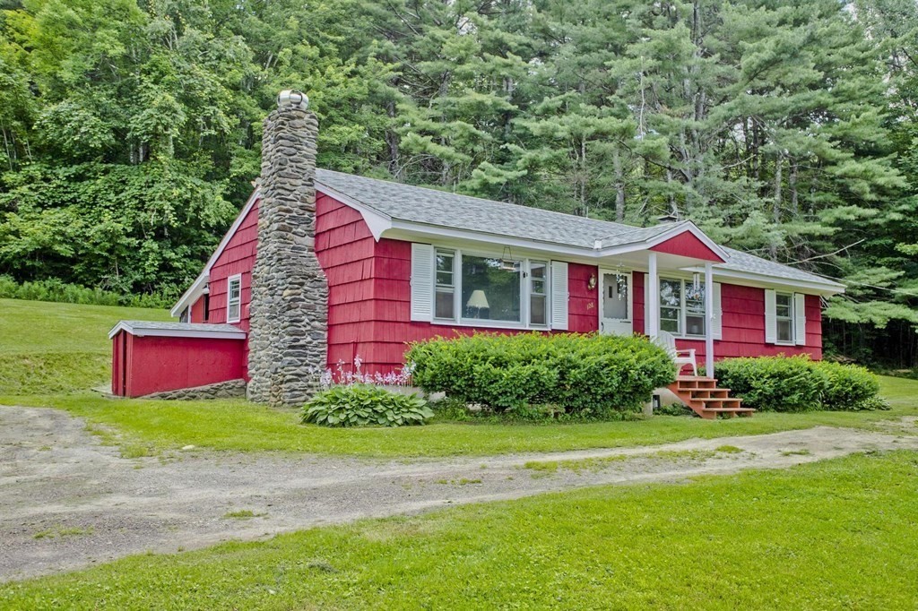 128 S Road Heath, MA 01346 - Photo 1 of 30 a front view of house with yard and green space