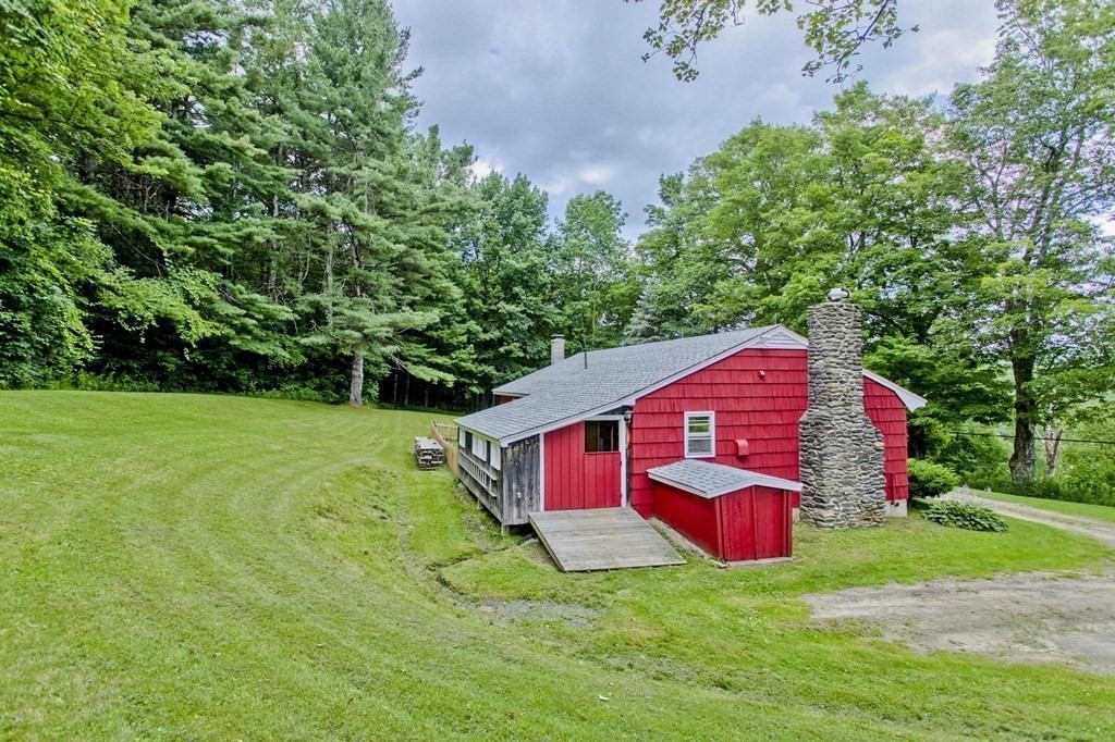 128 S Road Heath, MA 01346 - Photo 26 of 30 a view of a house with backyard and garden