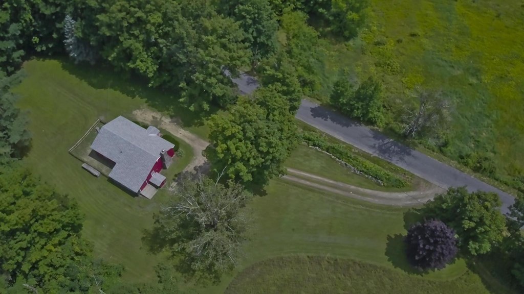 128 S Road Heath, MA 01346 - Photo 27 of 30 an aerial view of a house with a yard
