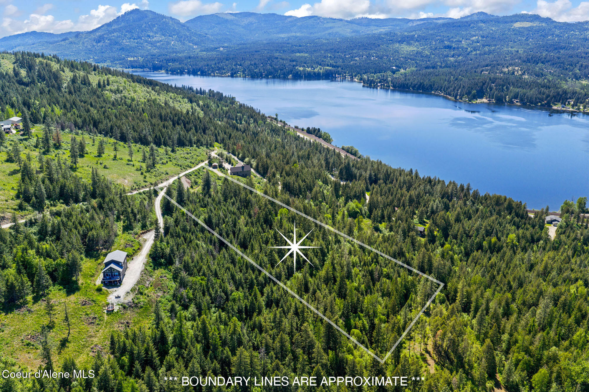 VIEW TOWARD COCOLALLA LAKE
