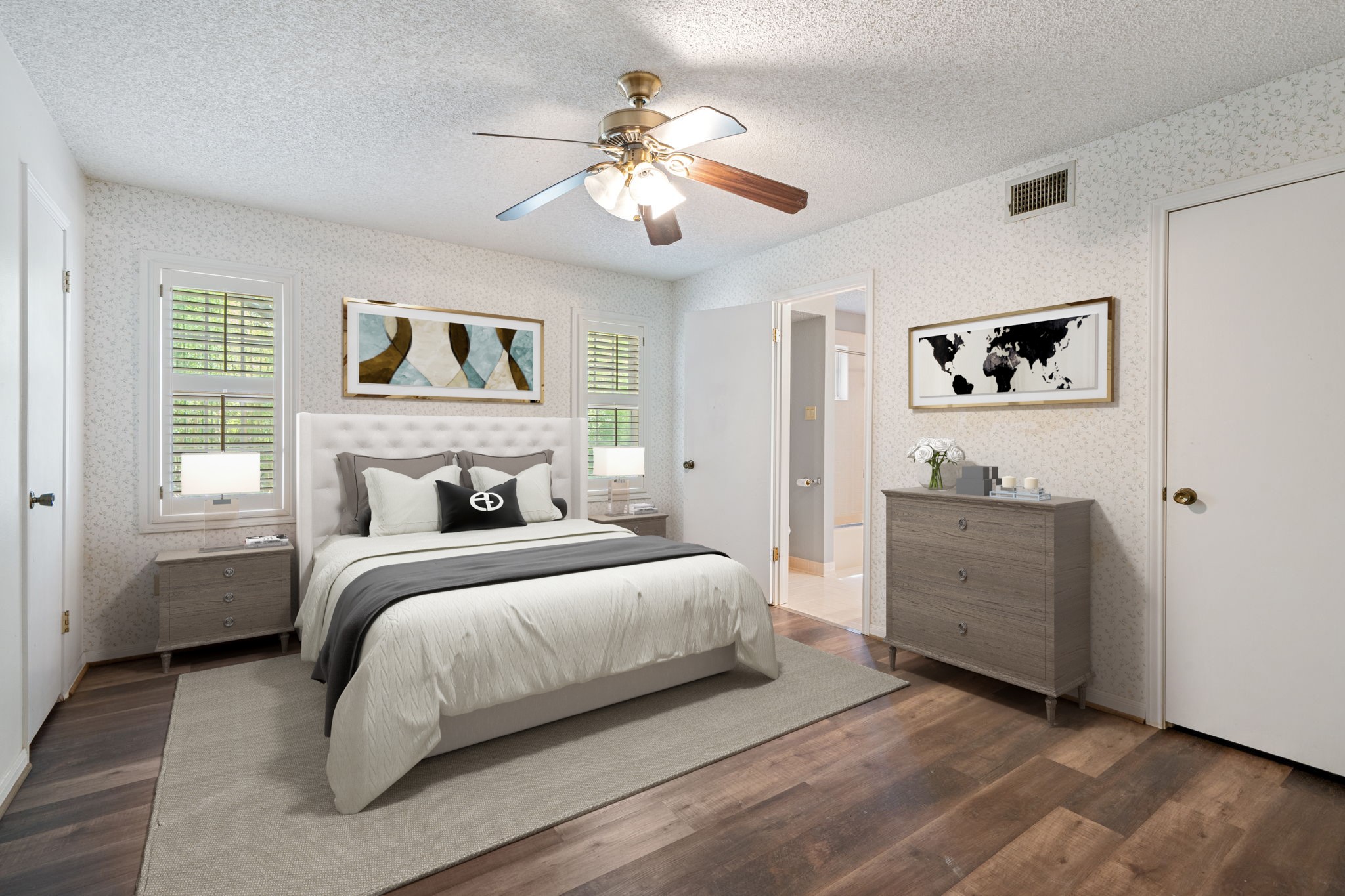 3541 Highway 159 La Grange, TX 78945 - Photo 26 of 45 a bedroom with a large bed and a window