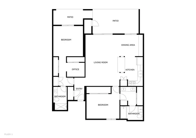 a picture of floor plan