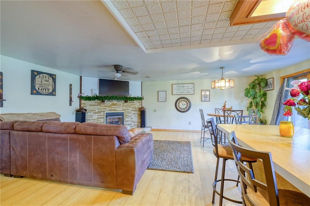 420 Three Degree Road Renfrew, PA 16053 - Photo 6 of 25 a living room with furniture and a flat screen tv