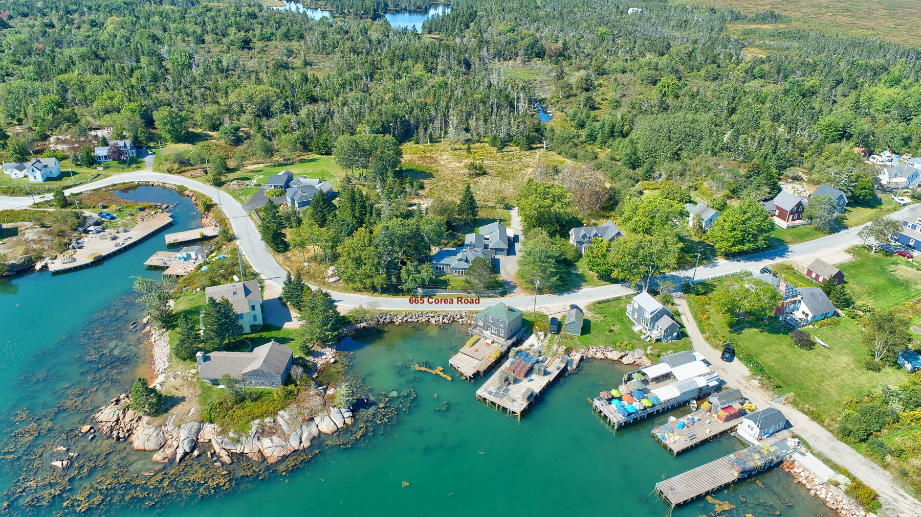 665 Corea Road Corea, ME 04624 - Photo 44 of 46 Aerial 2