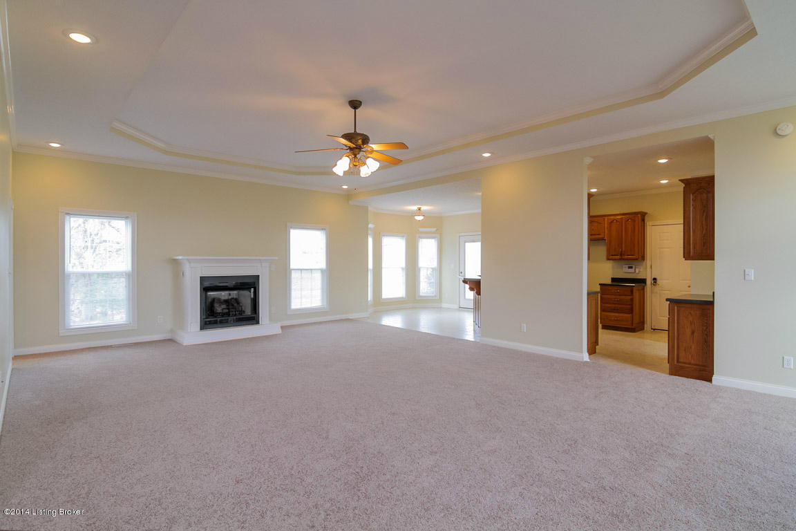 165 Bunger Road Ekron, KY 40117 - Photo 67 of 69 Huge open floor plan and living room with High ceilings