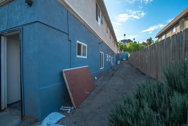 a view of outdoor space and deck